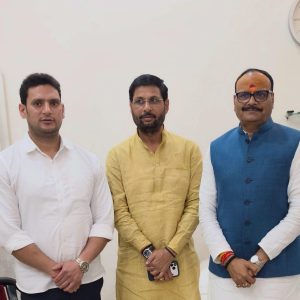 मुकेश सिंह राजपूत वाराणसी सर्किट हाउस मुलाकात
